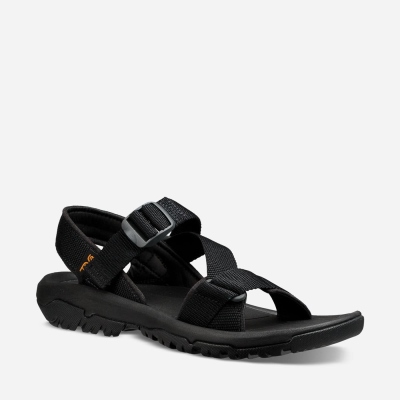 Teva Hurricane XLT2 Cross Strap Men's Black Hiking Sandals CA70584 Canada Clearance